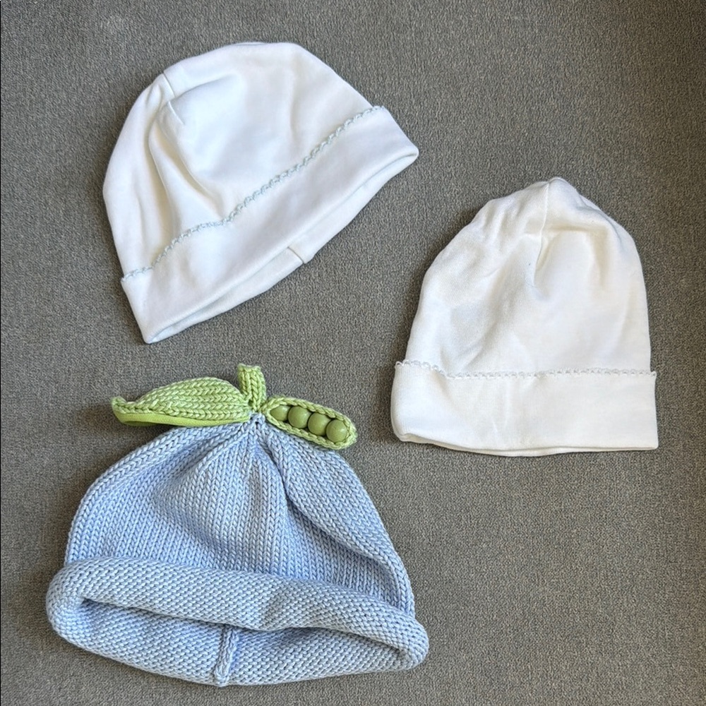 Precious Kissy Kissy baby hat bundle